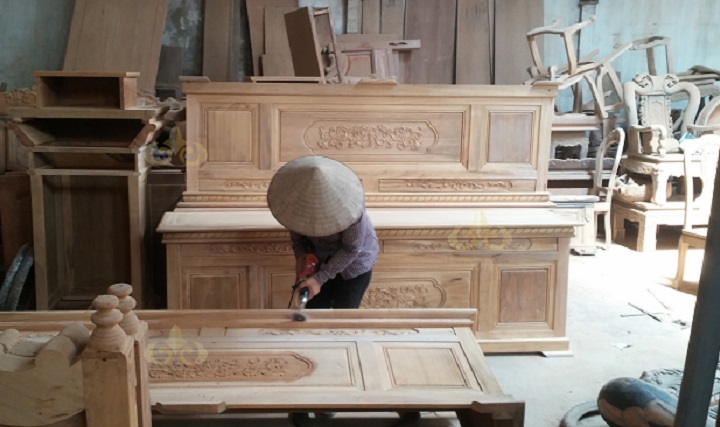 Sản xuất đồ gỗ nội thất tân cổ điển